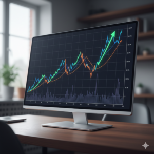 주식 그래프 이미지